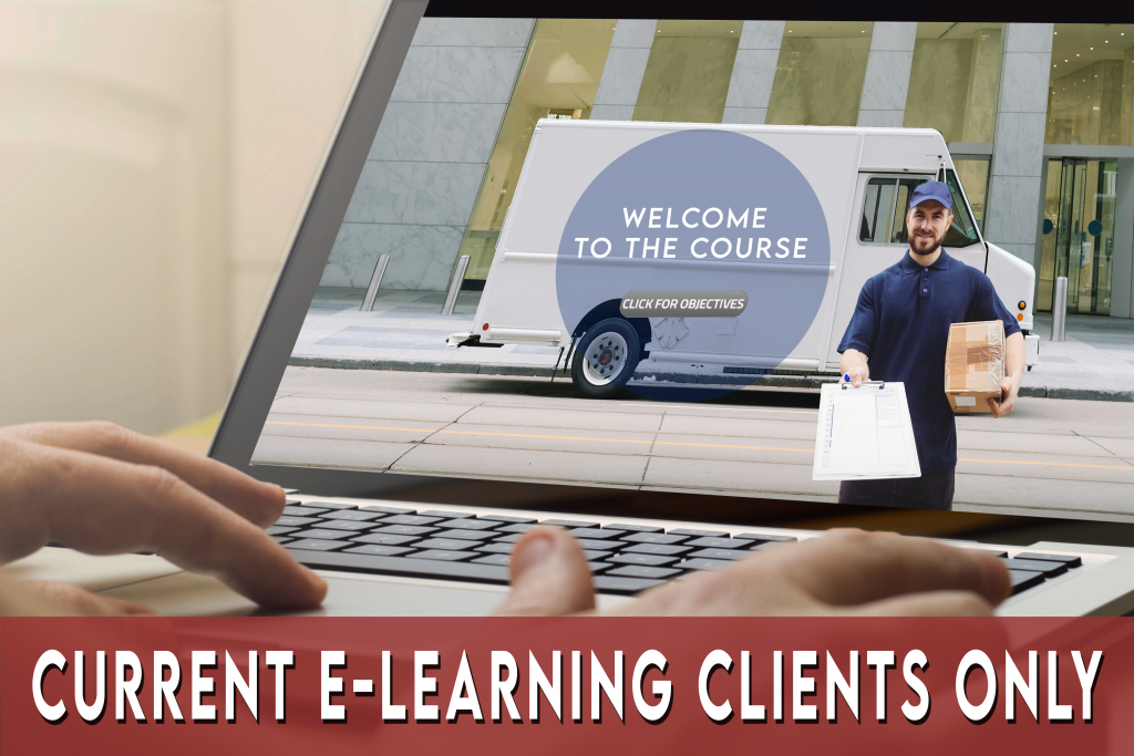 Safety Trainer / Driver Modules For Existing e-Learning Clients